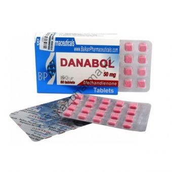 Danabol (Метан, Метандиенон) Balkan 100 таблеток (1таб 10 мг) - Петропавловск